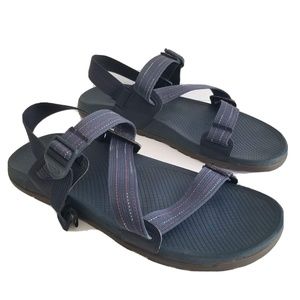 Chaco Men's Lowdown Blue Outdoor Hiking Sport Sandals Adjustable Strap Low Sz 12